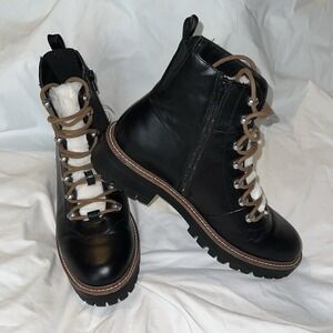 Women's Combat Boots Bridget Style W Sherpa, Hiking A New Day- Size 10 Leighton
